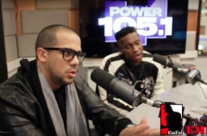 300 Entertainment Exec Jay Andino Stops By Power 105.1’s Sunday Sit Down w/ EmEz