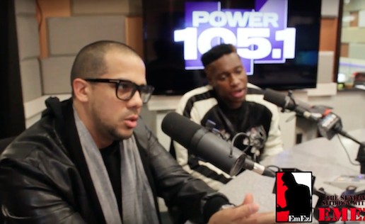 300 Entertainment Exec Jay Andino Stops By Power 105.1’s Sunday Sit Down w/ EmEz