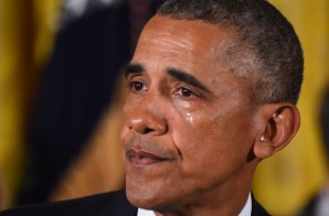 President Barack Obama Gets Emotional While Delivering Speech On Gun Control! (Video)
