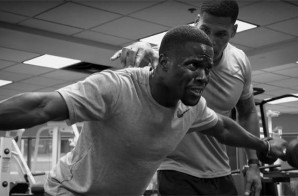 Kevin Hart Connects With Nike For ‘Inner Strength’ Training + Debut’s New Signature Nike’s On Jimmie Kimmel! (Video)