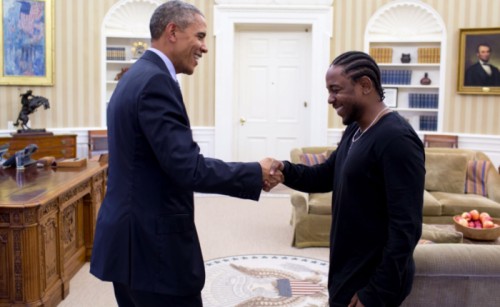 kl-2-500x307 Kendrick Lamar Meets President Barack Obama In "Pay It Forward" (Video)  
