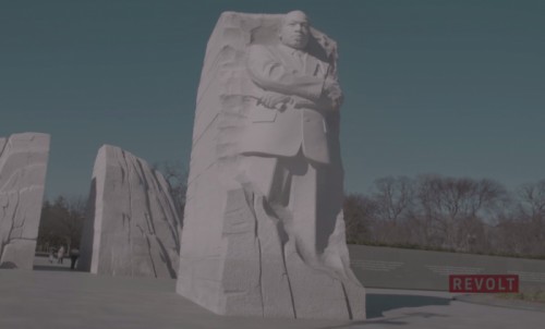 mlk-1-500x302 Revolt TV Presents: Kevin Sinatra, Lightshow & More Remember MLK Jr. At King Memorial In D.C. (Video)  
