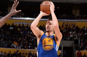 Splash: Golden State Warriors Star Klay Thompson Goes Off For 22 Points In The 1st Quarter Against The Lakers (Video)