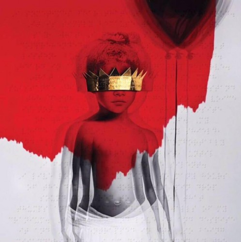 rihannanti-498x500 Rihanna Releases "Anti" Album Artwork + Tracklist  