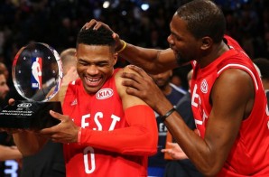 Russell Westbrook Received The 2016 NBA All-Star Game Kia MVP Award (Video)