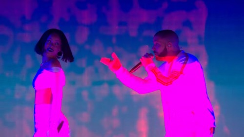 Screenshot-387-1-500x281 Rihanna x Drake Perform "Work" For The First Time At The Brit Awards! (Video)  
