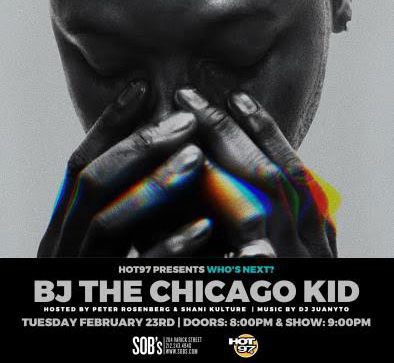 bjthechicagokid Who's Next Live Ft. BJ The Chicago Kid Recap (NYC)  