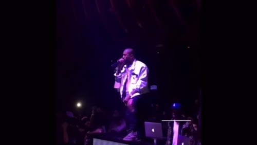 kw-2-500x282 Kanye West Premieres New Song "Closest To Einstein" + Goes On Rant At 1OAK! (Video)  