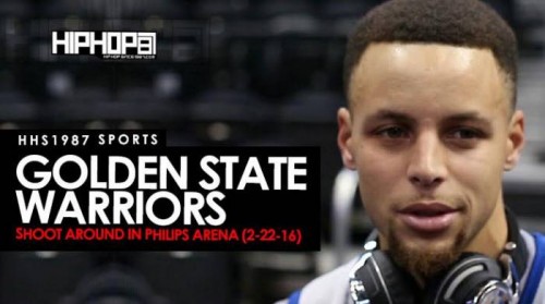 unnamed-3-6-500x279 Steph Curry & Steve Kerr Talk Anderson Varejao, Finishing (72-10) Or Better, Steph's Pre-Game Music Selection & More During Warriors Shoot Around At Philips Arena (Video)  