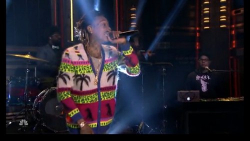 wz-1-500x282 Wiz Khalifa Performs "Bake Sale" On The Tonight Show! (Video)  
