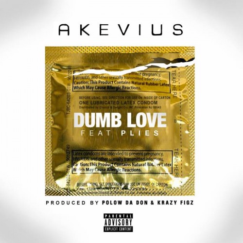 Akevius_Dumb-Love_Artwork-2-1-500x500 Akevius - Dumb Love Ft. Plies (Prod. by Polow Da Don)  