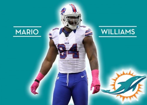 CdDmgI1W4AAt6kX-500x357 Beast of the AFC East: DE Mario Williams Signs With the Miami Dolphins  