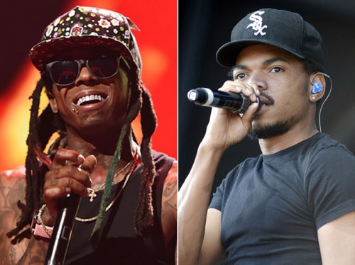 lil-wayne-chance-the-rapper-500x374 Lil Wayne Teases Collaboration With Chance The Rapper  