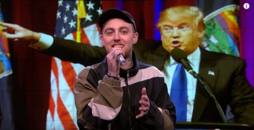 mm-1-500x256 Mac Miller Disses Donald Trump On The Nightly Show! (Video)  