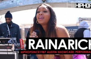 RainaRich Performs “Freekin’ You”, “Ocean” & “All Night” At The 2016 Austin HHS1987 Showcase (Video)
