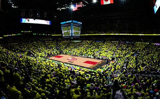 #TrueToAtlanta: The Atlanta Hawks Are Charged Up for a High Voltage Game 1 at Philips Arena