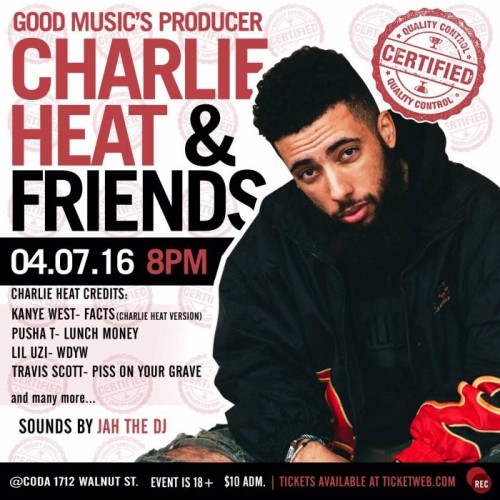 Charlie-Heat-Friends-500x500 Rec Philly Presents: Charlie Heat & Friends  
