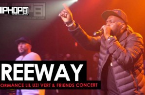 DJ Drama Brings out Freeway at the Lil Uzi Vert & Friends concert (Video)