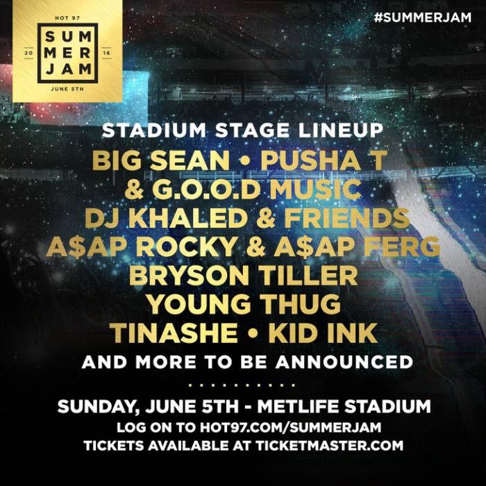 Hot Summer Jam Stadium Stage Announced Home Of Hip Hop Videos