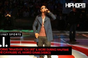 T.I. Performs “Whatever You Like” & More During Halftime At The Cavaliers vs. Hawks Game (Video)