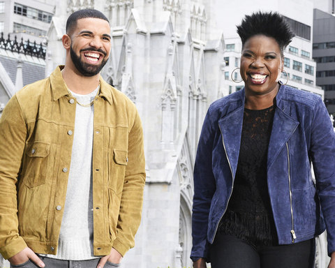 Drake_SNL Drake & Leslie Jones Star In SNL Promo (Video)  