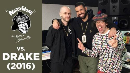 d40-500x281 Nardwuar Interviews Drake & 40 (Video)  