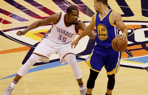 Coming Of Age: Russell Westbrook & Kevin Durant Are One Win Away From The 2016 NBA Finals After A Game 4 Blowout Victory Against The Warriors (Video)