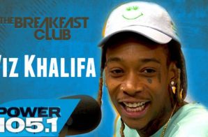 Wiz Khalifa Interviews With The Breakfast Club (Video)