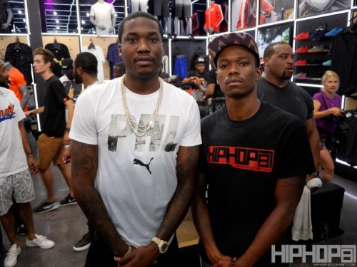 P1080659-500x375 Meek Mill Debuts New Sneakers & Signs Autographs At The Puma Lab In-Store Release Event  