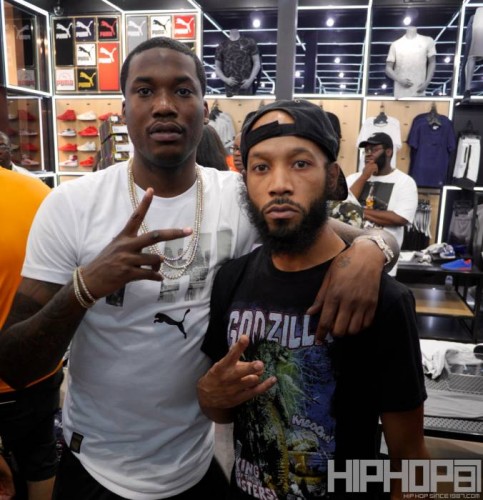 P1080677-483x500 Meek Mill Debuts New Sneakers & Signs Autographs At The Puma Lab In-Store Release Event  