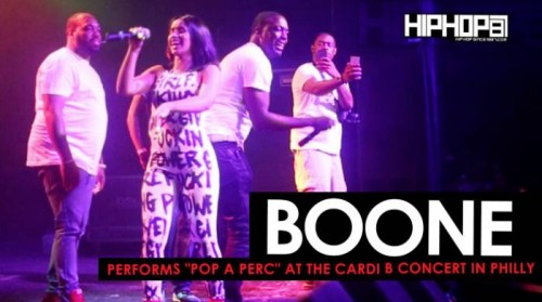 boone-cardi-b-500x279 Cardi B Brings out Boone to Perform "Pop A Perc" at her "Underestimated" Tour in Philly  