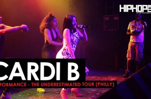 Cardi B Performance in Philly The “Underestimated” Tour. (HHS1987 Exclusive)