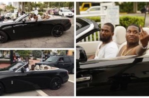 Meek Mill & The Chasers Previewing DC4 Live From The Rolls Royce On Ocean Drive (Video)