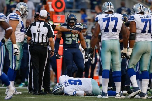 Cq46ibrXYAAAy4G-500x333 Say It Ain't So: Tony Romo is Out 6-10 Weeks After MRI Reveals a Broken Bone in his Back  