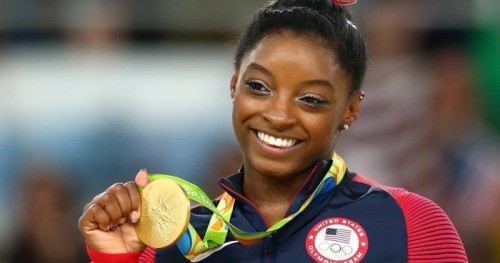 CqUg0DSWgAACDA1-500x263 USA Gold Medal Winner Simone Biles Named Team USA's Flag Bearer For the 2016 Rio Olympics Closing Cermony  