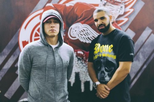 eminem-drake-680x452-500x332 Drake Brings out Eminem at Detroit stop of #SummerSixteenTour (Video)  