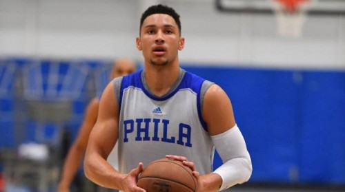 CtoqZfuXgAAX7tU-500x279 Unreal: Philadelphia 76ers Rookie Ben Simmons Has a Fractured Foot; Out Indefinitely  