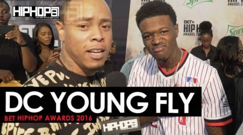 DC-Young-Fly-1-500x279 DC Young Fly Talks 'Almost Christmas', 'Digital Lives Matter' and More on the 2016 BET Hip Hop Awards Green Carpet with HHS1987 (Video)  