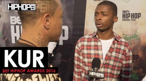 Kur-500x279 Kur Talks Signing With E-One, His Upcoming Project 'Shakur' The 2016 BET Cypher & More on the 2016 BET Green Carpet with HHS1987 (Video)  