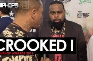Crooked I Talks His Reality Show ‘One Shot’, His Coming Project ‘Good vs. Evil’, a Possible Slaughterhouse Project & More on the 2016 BET Hip Hop Awards Green Carpet with HHS1987 (Video)