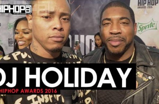 DJ Holiday Talks ‘4am in Decatur’ More on the 2016 BET Hip Hop Awards Green Carpet with HHS1987 (Video)