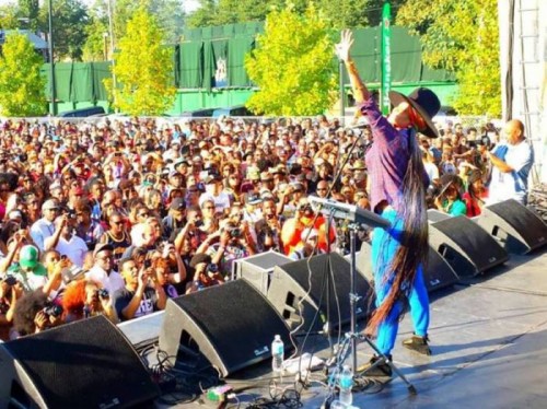 one-music-fest-badu-500x374 The Dungeon Family, Ice Cube, Erykah Badu, Gary Clark Jr, Andra Day, Busta Rhymes & More Will Hit the ONE Musicfest 2016 Stage Tomorrow in Atlanta  