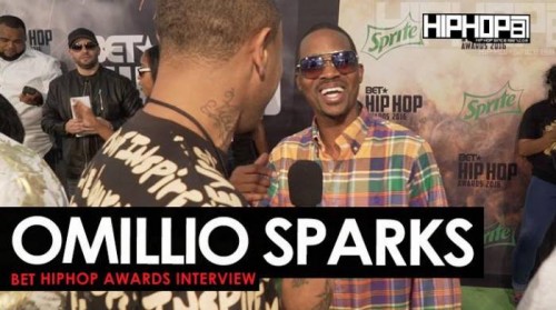 sparks-500x279 Omillio Sparks Talks the State Property 2016 BET Cypher & More on the 2016 BET Hip Hop Awards Green Carpet with HHS1987 (Video)  