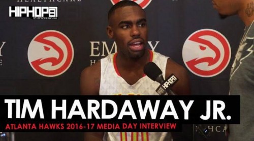 tim-500x279 Tim Hardaway Jr. Talks the Hawks 16-17 Season, Supporting the Atlanta Dream, his Pre Game Playlist & More During 2016-17 Atlanta Hawks Media Day with HHS1987 (Video)  
