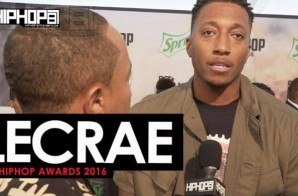 Lecrae Talks Performing at the BET Hip Hop Awards, ‘Church Clothes 3’, His Upcoming “The Destination Tour”, Stephen Curry & More on the 2016 BET Green Carpet with HHS1987 (Video)