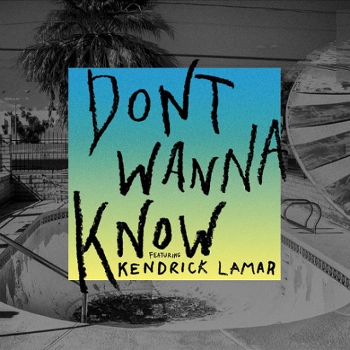 DONT-WANNA-KNOW-500x500 Maroon 5 - Don't Wanna Know Ft. Kendrick Lamar  