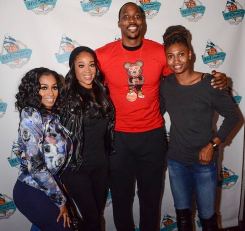 Dwight-Angel-500x471 Atlanta Dream Star/ Olympic Gold Medalist Angel McCoughtry Host a Private Tasting Event for McCoughtry’s Ice Cream in Atlanta (Recap) (Video)  