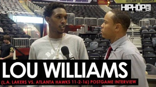 Lou-500x279 Lou Williams Talks Defeating The Atlanta Hawks, Luke Walton's Guidance & Facing The Golden State Warriors with HHS1987 (L.A. Lakers vs. Atlanta Hawks Postgame 11-2-16) (Video)  