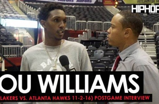 Lou Williams Talks Defeating The Atlanta Hawks, Luke Walton’s Guidance & Facing The Golden State Warriors with HHS1987 (L.A. Lakers vs. Atlanta Hawks Postgame 11-2-16) (Video)