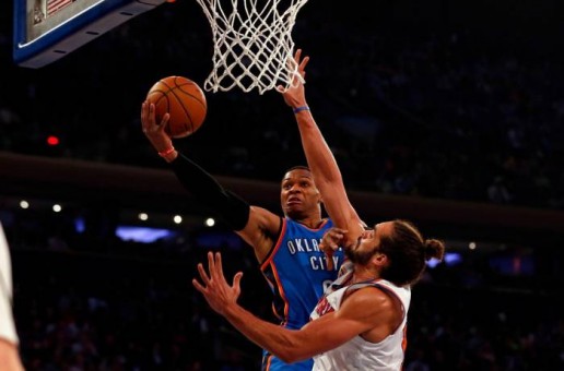 Russell Westbrook’s 3rd Straight Triple Double Leads The OKC Thunder Past the New York Knicks (112-103) (Video)